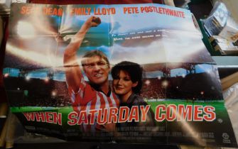 Poster - 'When Saturday Comes' starring Sean Bean, Emily Lloyd, Pete Postlethwaite, good