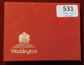 Playing Cards - Waddington's (2) packs in box complete, excellent condition