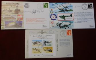 Great Britain covers (3) RAF Museum 72nd Anniv of 32 Sqd, cover flown in Wessex to Northern