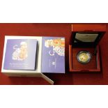 Gold 2022 United Kingdom Seymour Panther, quarter ounce Proof coin