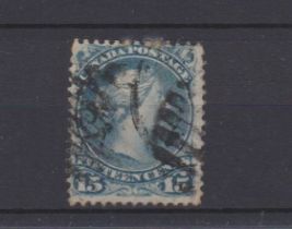 Canada 1887 15c Slatey blue. Sg 69 G/F.U