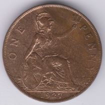 Great Britain 1927 George V Penny, AEF