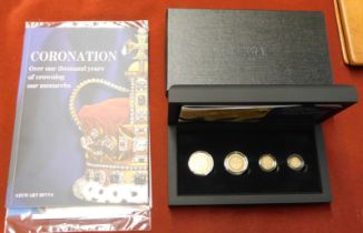 Great Britain Gold 2023 King Charles III Coronation Prestige set by Hattons of London '