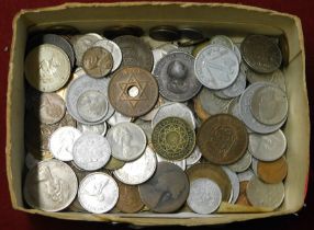 Mixed lot including Victorian silver, useful range of foreign