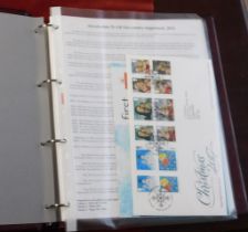 Great Britain 2016-2017 Stanley Gibbons Stamp album in slip case with 2016 issues and 2017 Christmas