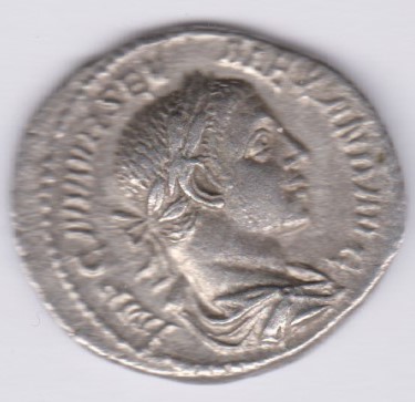 Roman - Severus Alexander A.D. 222-235 rev: VICTORIA AVG, victory advancing left. very fine or - Image 3 of 3