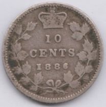 Canada 1837 Bank Token Penny (4) 1882 and 1887 cent (2) fine to GVF (6)