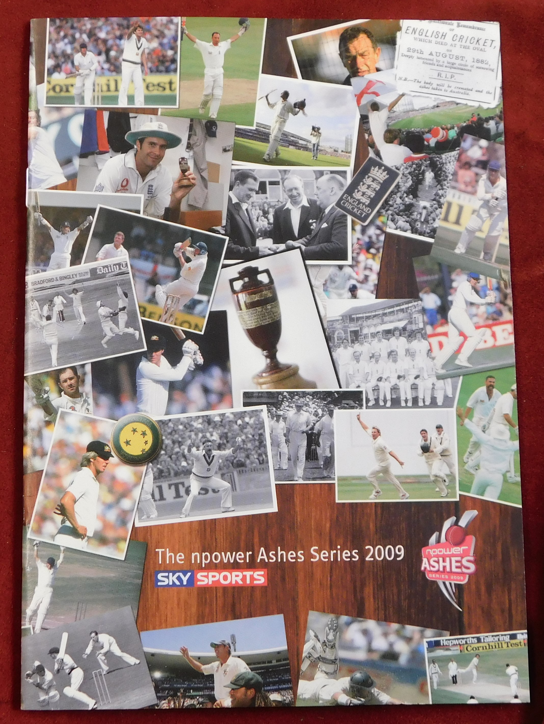 A Collection of (14) of Cricket Third Test Match glossy programmes some have ticket in side from the - Image 5 of 5