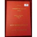 Bound programme for the Manchester United v Bayern Munich Champions League Final in Barcelona 26th