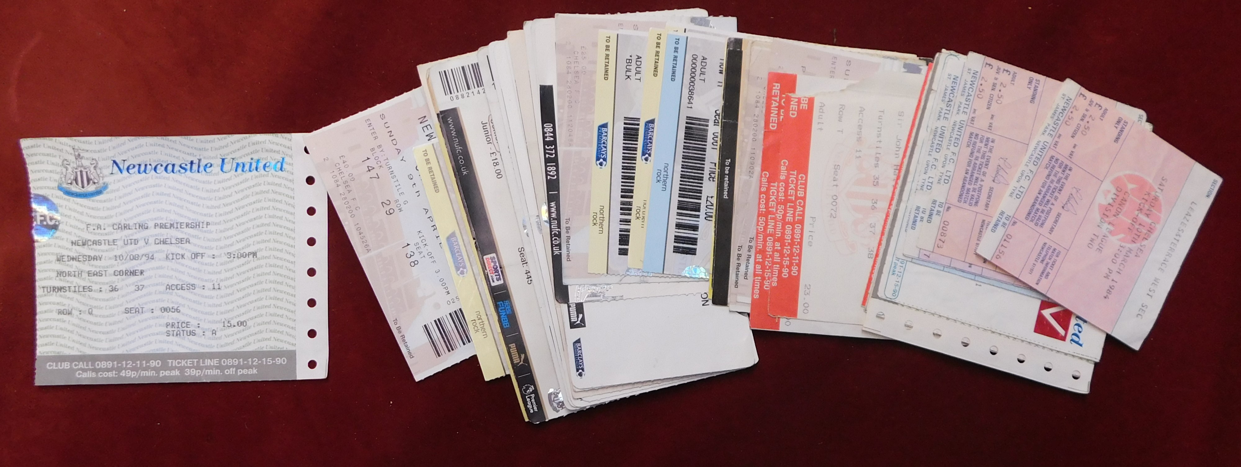 A large collection of 500+ Chelsea away tickets predominantly from matches in the 1980s, 1990s, - Image 24 of 24