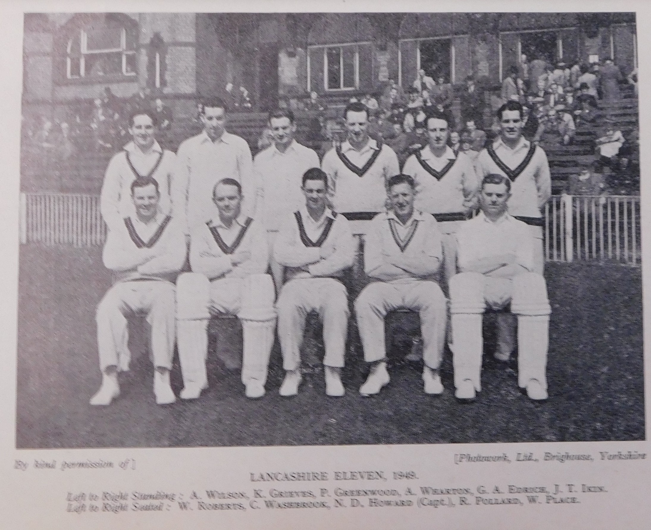 Cricket The Lancashire County and Manchester Cricket Club 1947, 1948, 1949 and 1950, soft back - Bild 4 aus 4