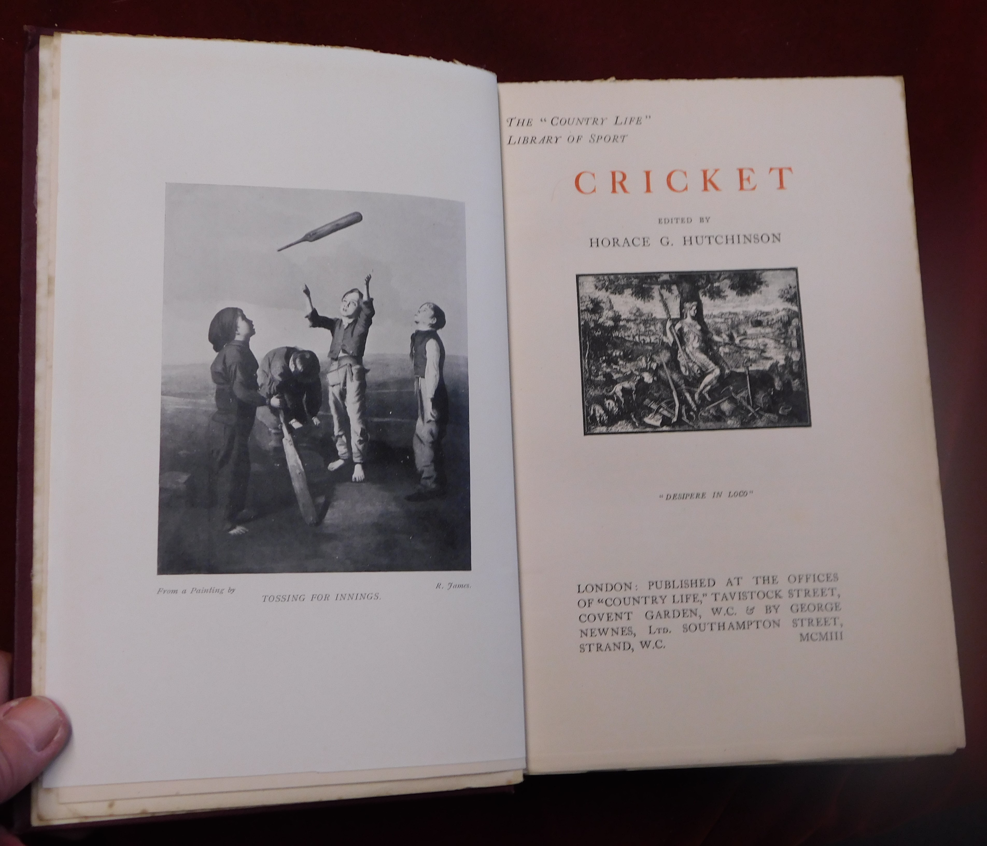 Cricket - 'Country Life' Library of sport, pub Newness 1907 (M/B), well illustrated some foxing to - Image 10 of 10