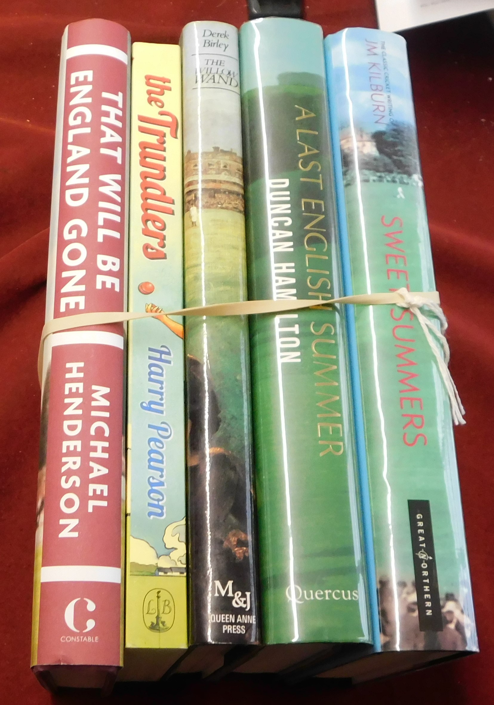 Books, (5) includes Sweet Summers, A Last English Summer, The Trundlers, That will be England
