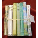 Books, A collection of (7) includes Cricket Country by Edmund Blunden, W.G. Grace, Close of Play