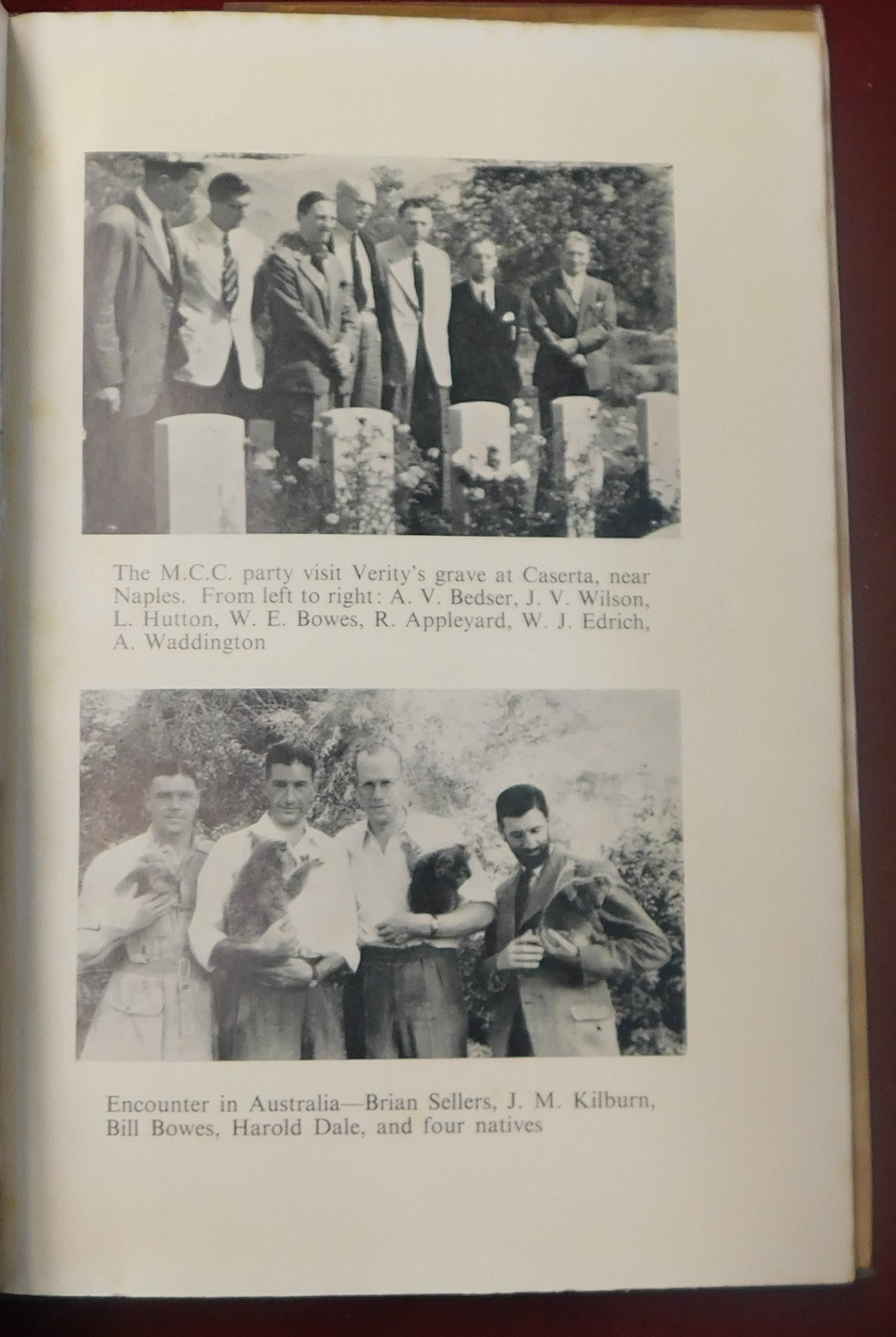 Cricket Book, a range of Australians in England, hardback in good condition, Australians in - Image 3 of 5