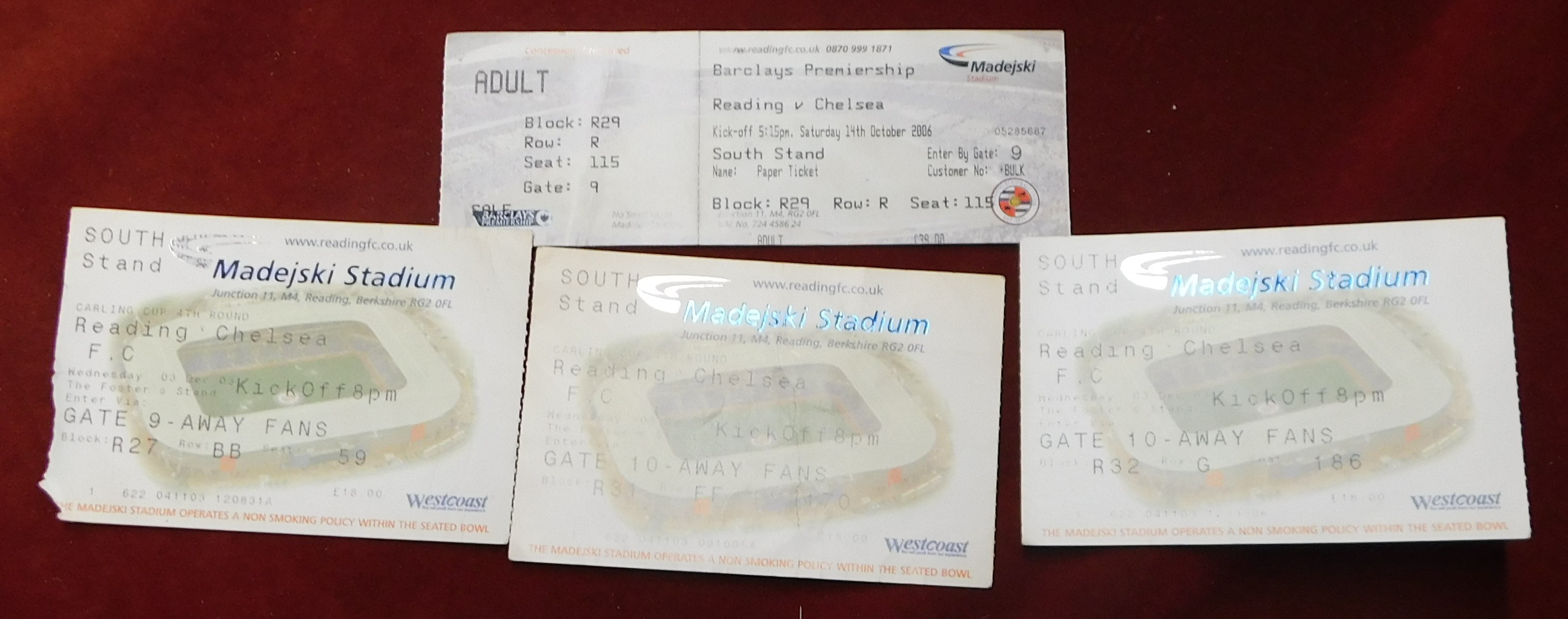 A large collection of 500+ Chelsea away tickets predominantly from matches in the 1980s, 1990s, - Image 16 of 24