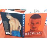 Book, Football David Beckham My World Photography by Dean Freeman, very fine