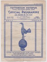 Tottenham Hotspur v Chelsea London Challenge Cup Semi Final at White Hart Lane 10th November 1947.