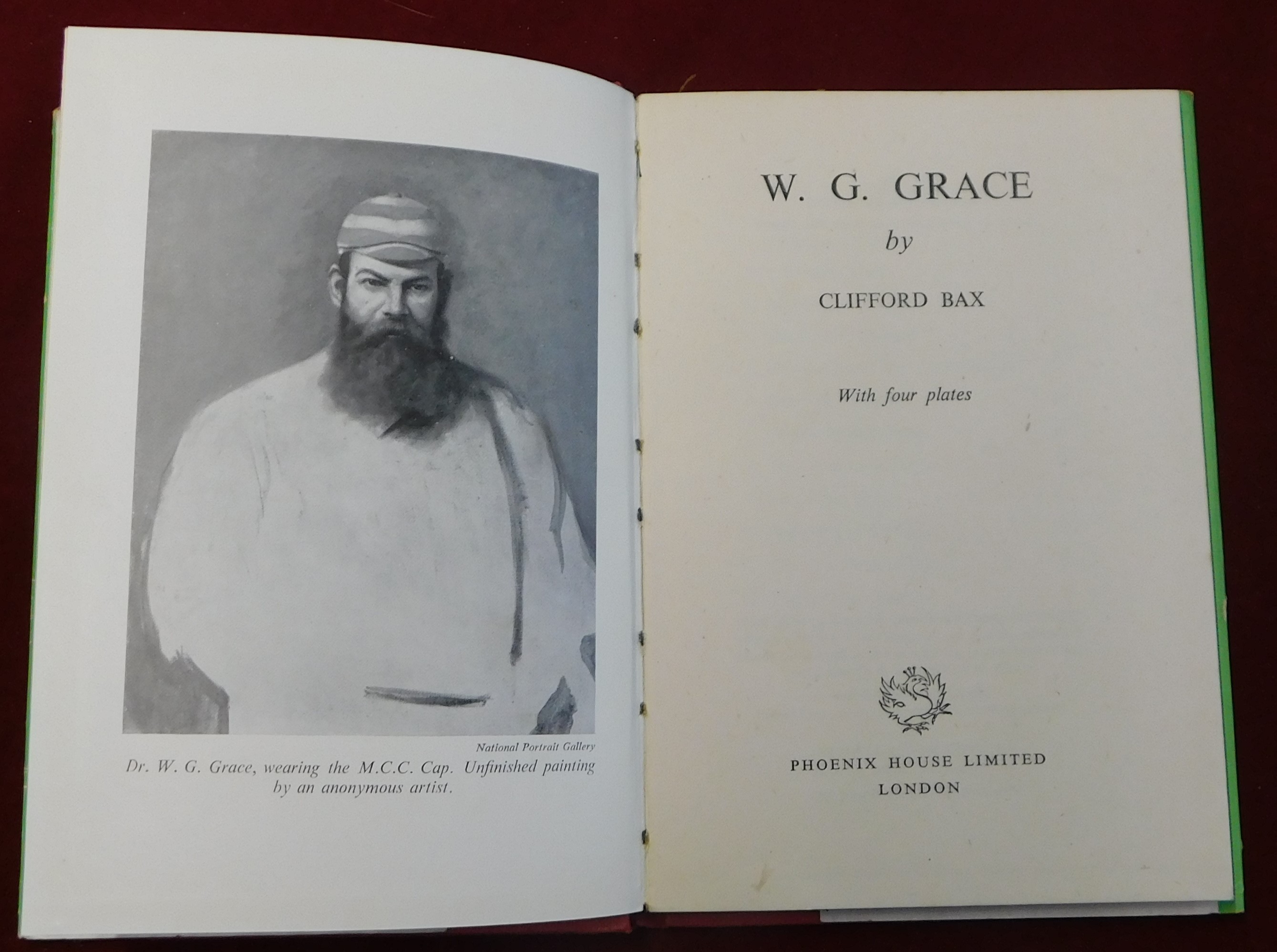 Books (7) Cricketing Lives includes Maurice Tate, Plum Warner, Len Hutton, C.B. Fry, Don Bradman, - Image 8 of 8