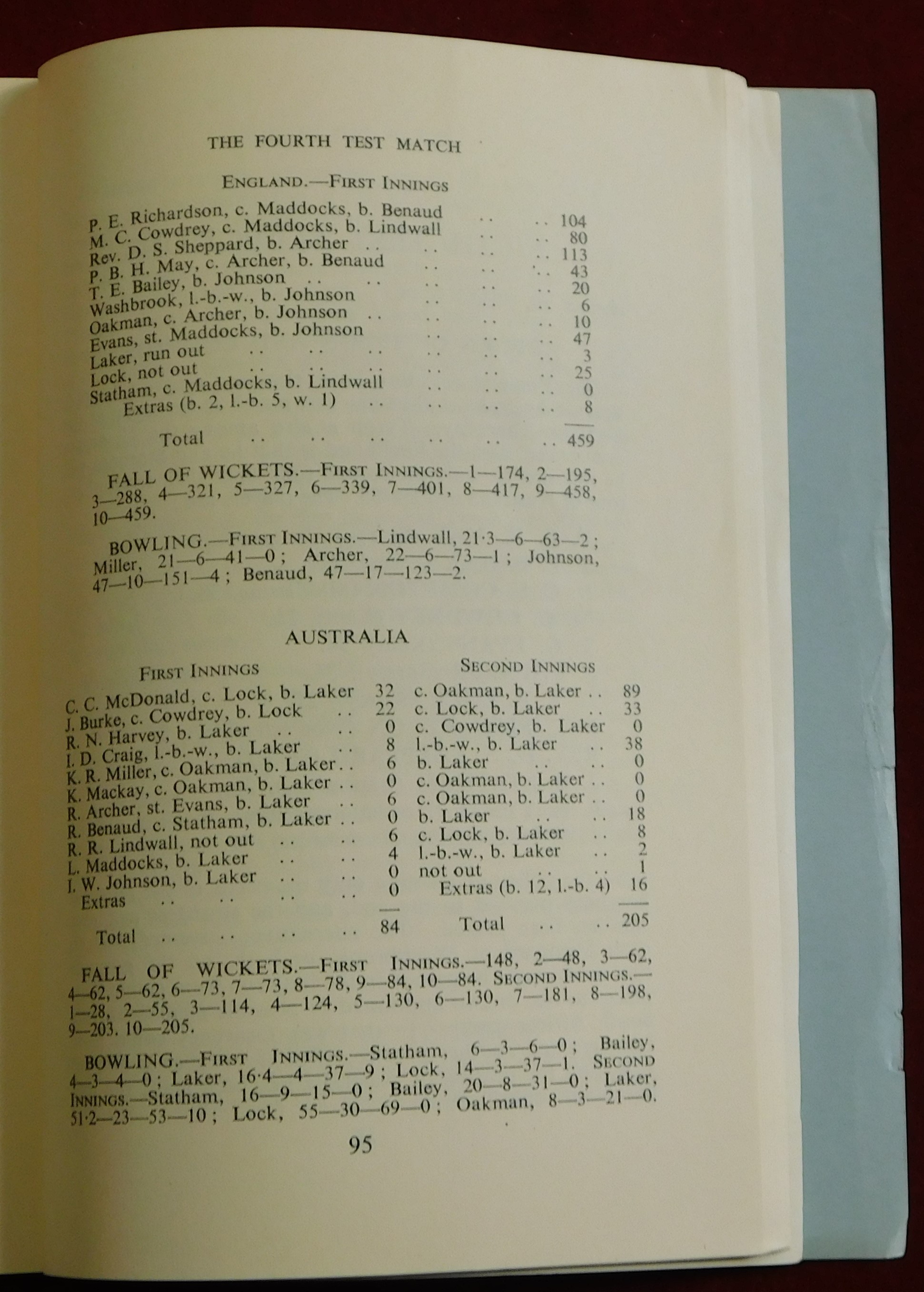 Books - England v Australia 1877-1939 by E. Roberts, The Test Matches of 1983 by E.N. Swanton, The - Image 2 of 3