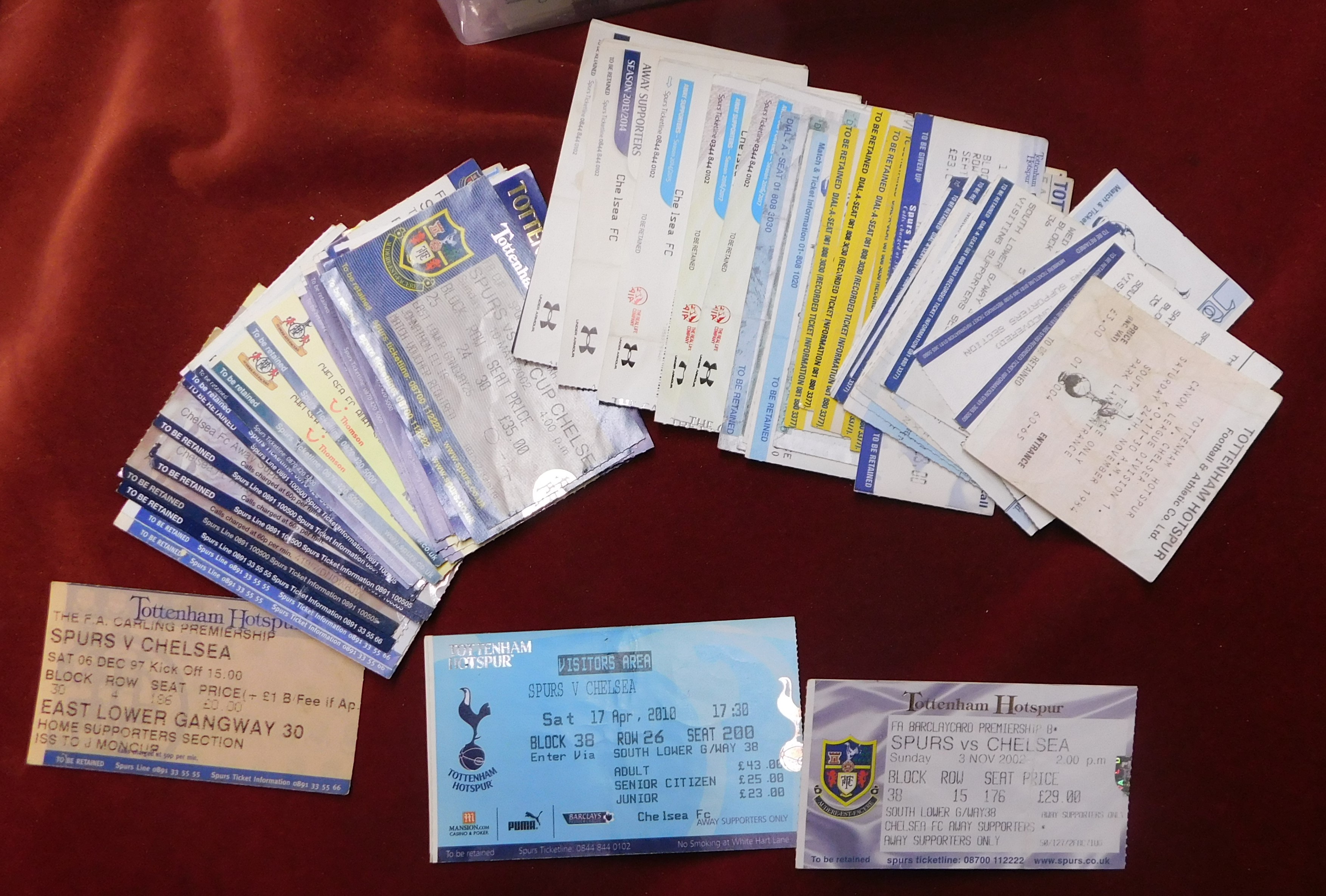 A large collection of 500+ Chelsea away tickets predominantly from matches in the 1980s, 1990s, - Image 8 of 24