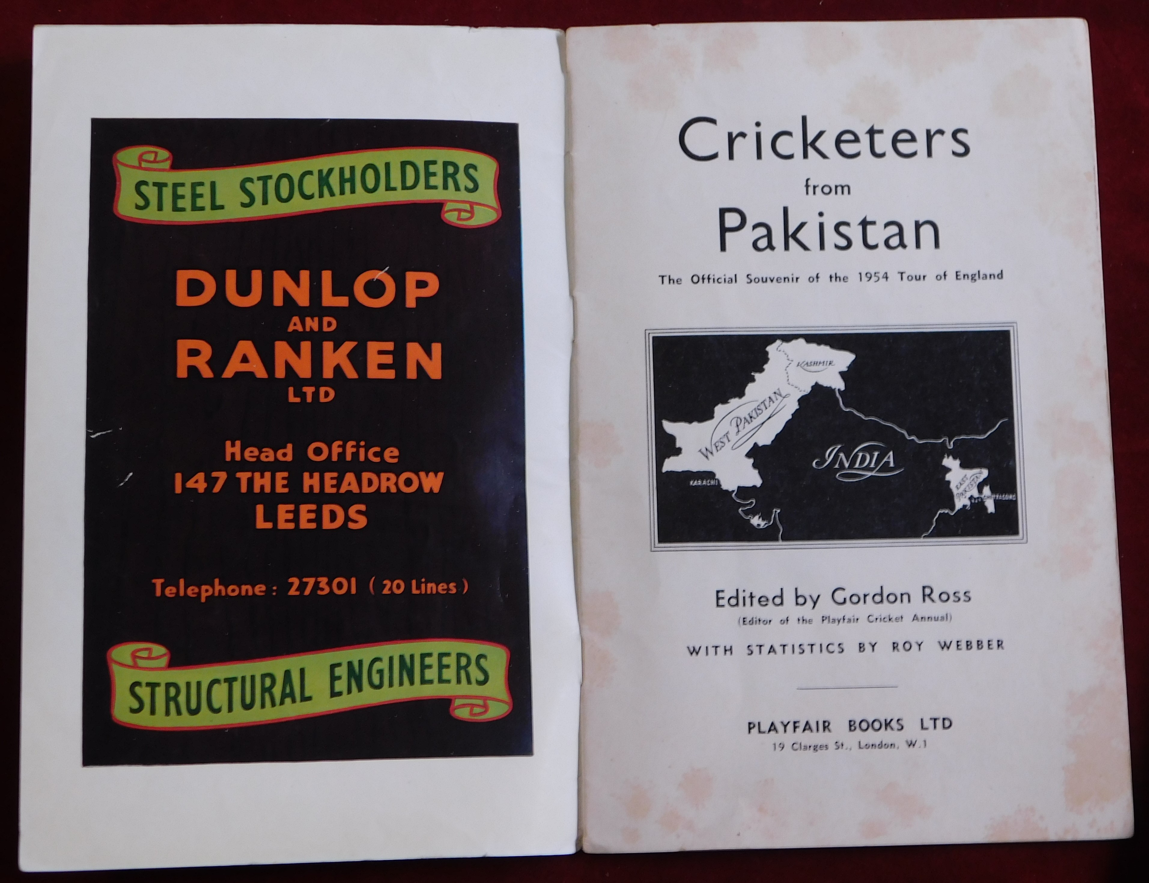 A range of softbacks, with Jack Robertsons Benefit Book, Cricketers from Pakistan, Rothmans Test - Image 3 of 12