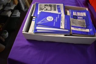 Brighton & Hove Albion 1970-2010 qty of programmes, good condition (100-150)