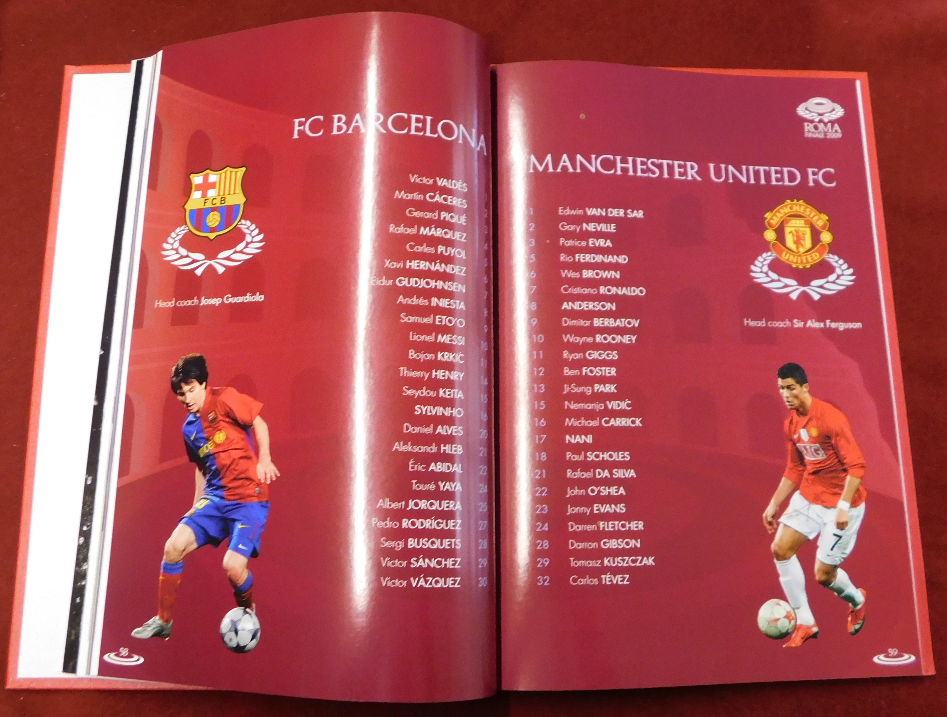 Bound programme for the Manchester United v Barcelona Champions League Final in Rome 27th May - Bild 5 aus 10