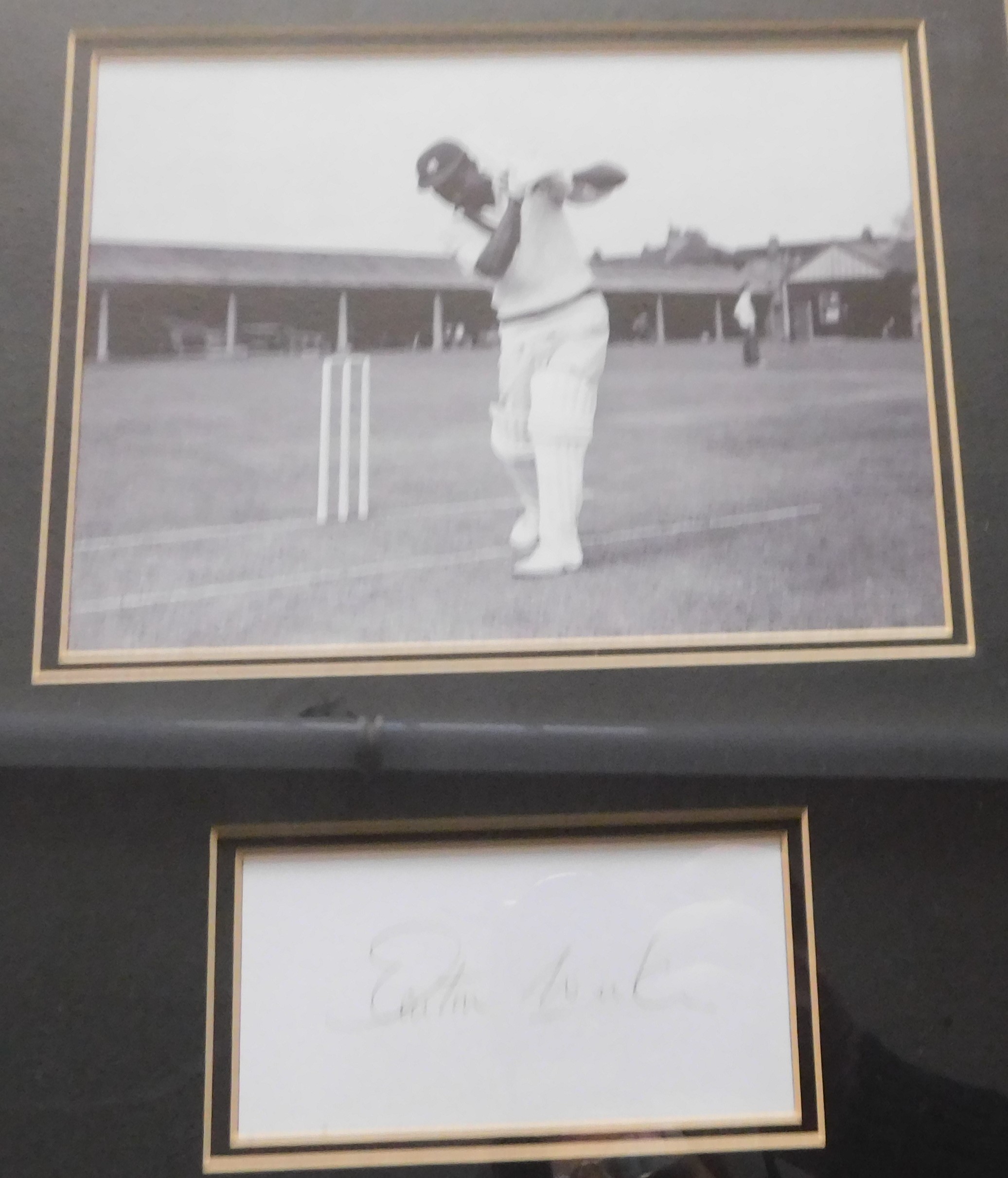 Signed Cricket Photo, Viv Richard Hadlee framed, this item comes with a full Certificate of - Bild 3 aus 4