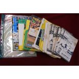 A collection of 33 Norwich City home programmes 1948/49-1998/99 the vast majority being in the 1940s