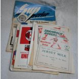 A collection of 23 Manchester United away competitive match programmes in Europe 1957-1969.