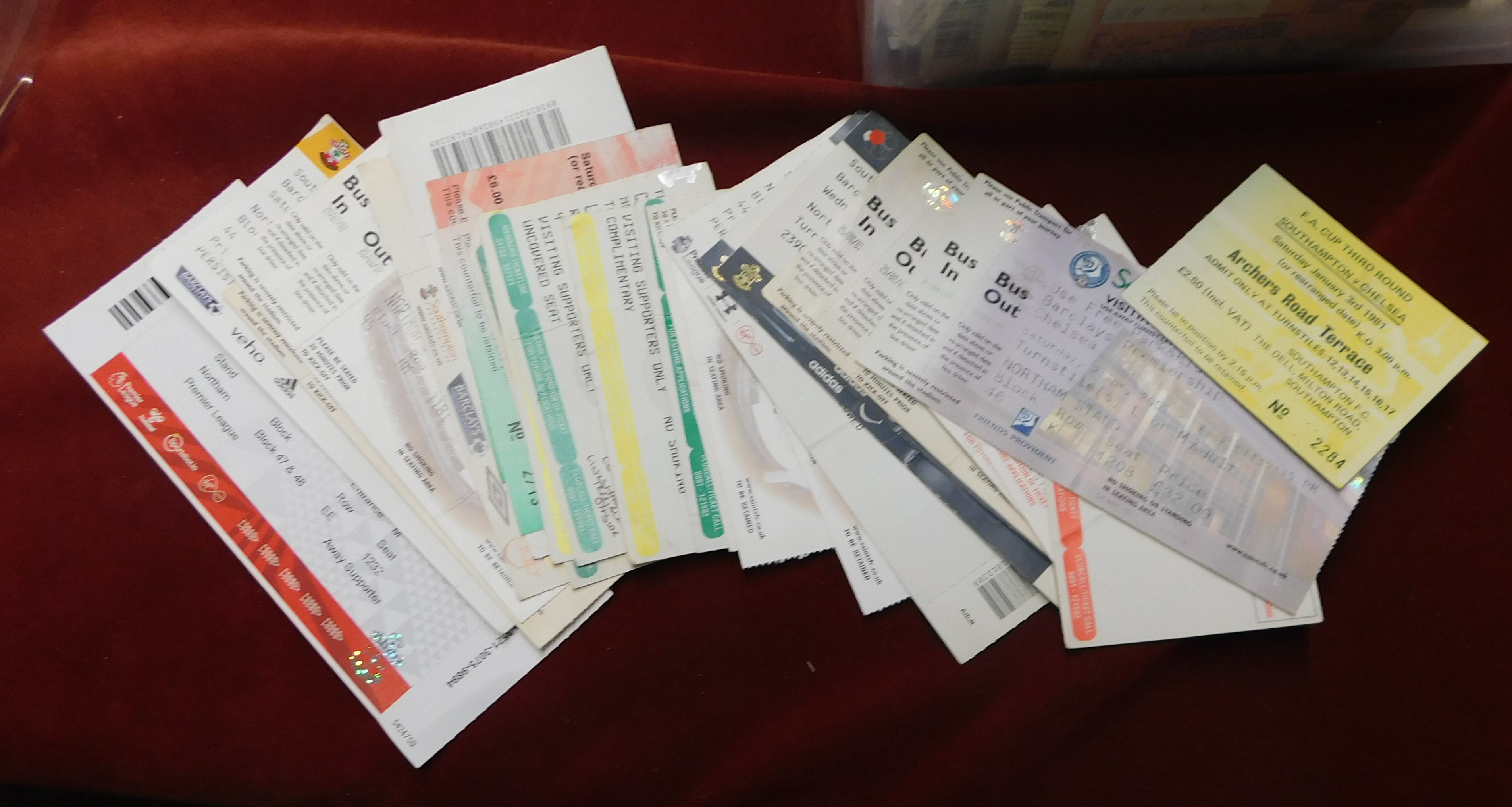 A large collection of 500+ Chelsea away tickets predominantly from matches in the 1980s, 1990s, - Image 13 of 24