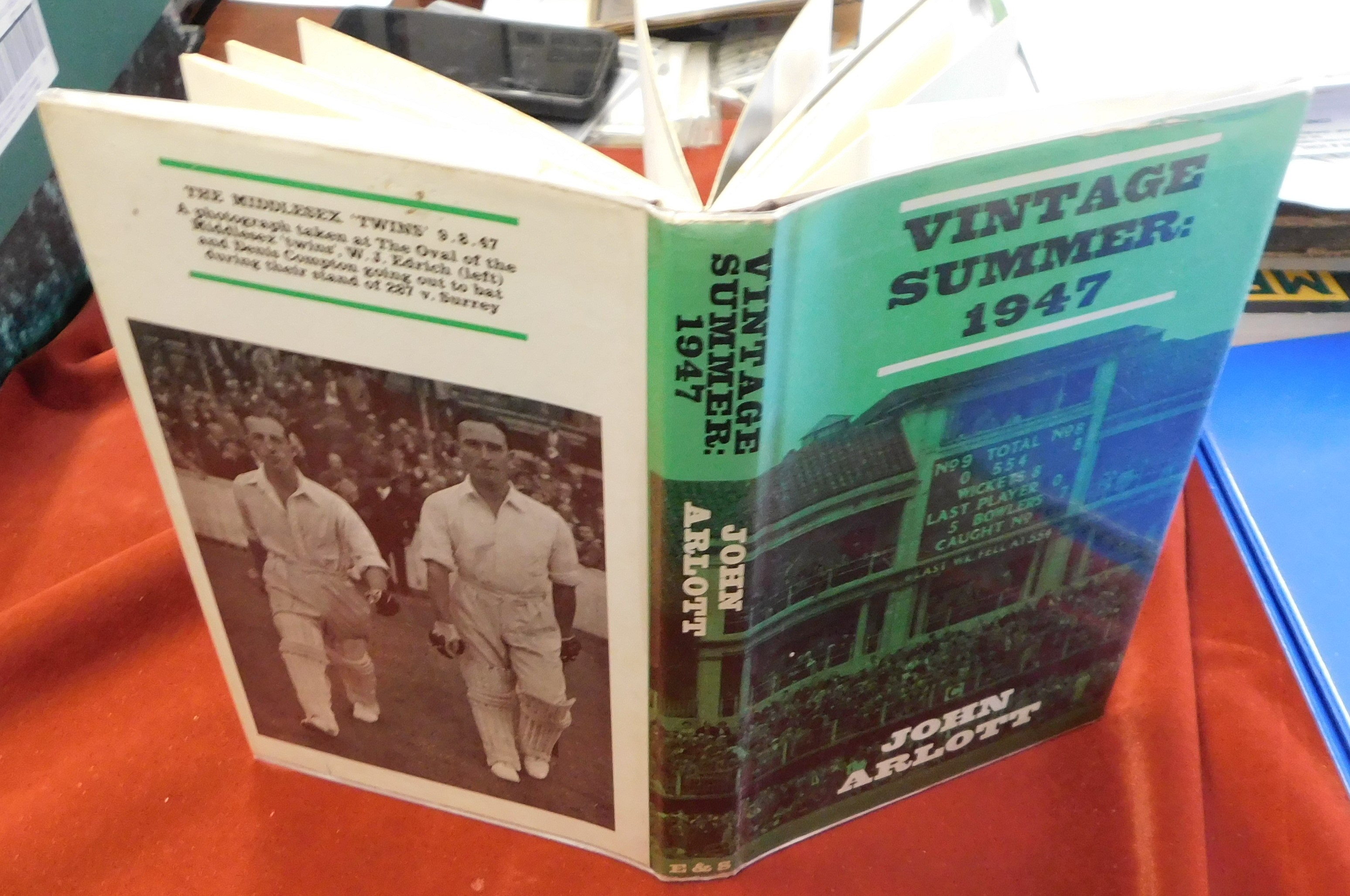 Books, A collection of (10) hardback books by John Arlott, includes my Favourite Cricket Stories, - Image 4 of 4