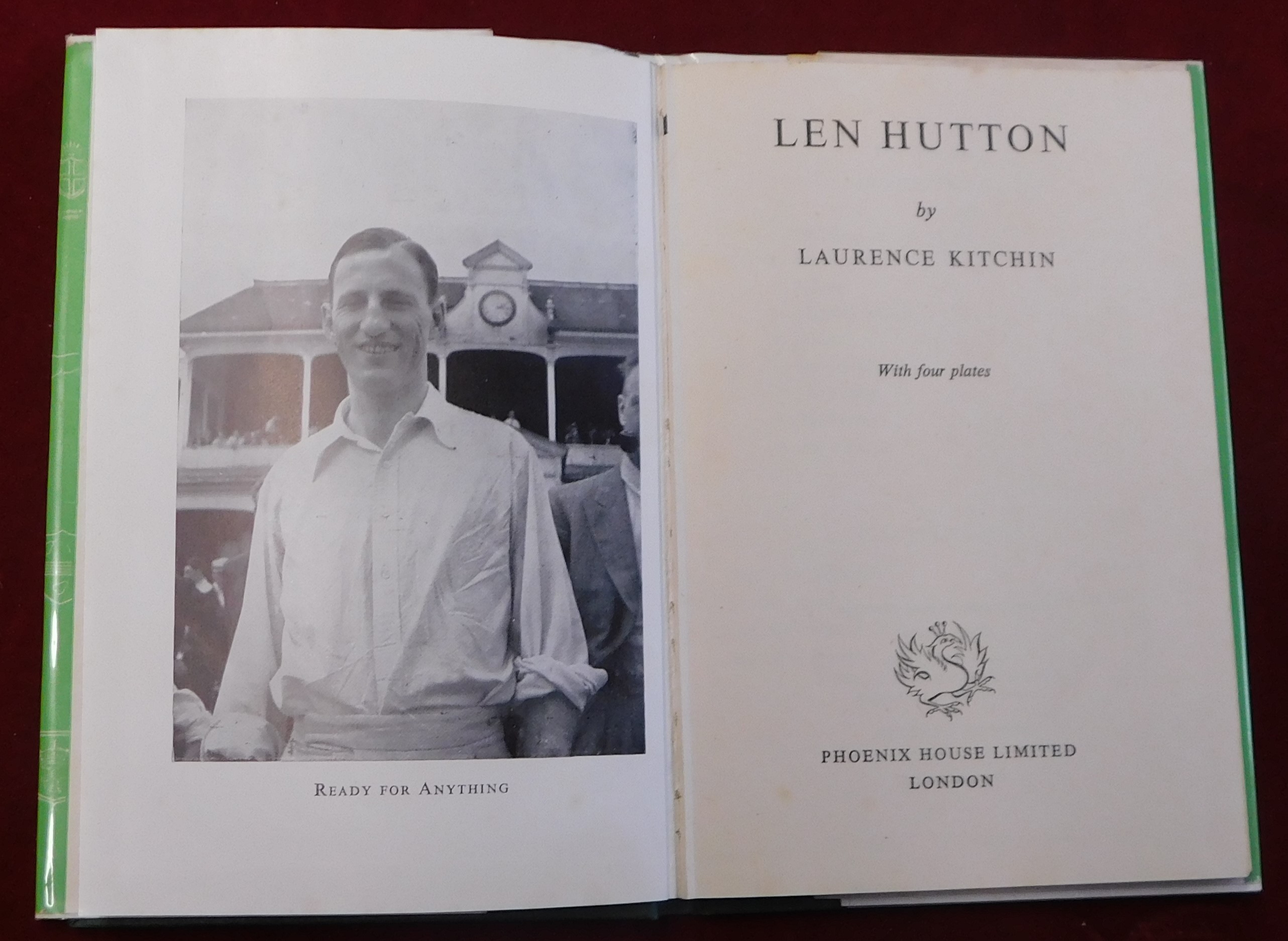 Books (7) Cricketing Lives includes Maurice Tate, Plum Warner, Len Hutton, C.B. Fry, Don Bradman, - Image 4 of 8