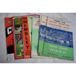 A collection of 11 FA Cup Final programmes plus the 1963 Scottish Cup Final Rangers v Celtic. FA Cup