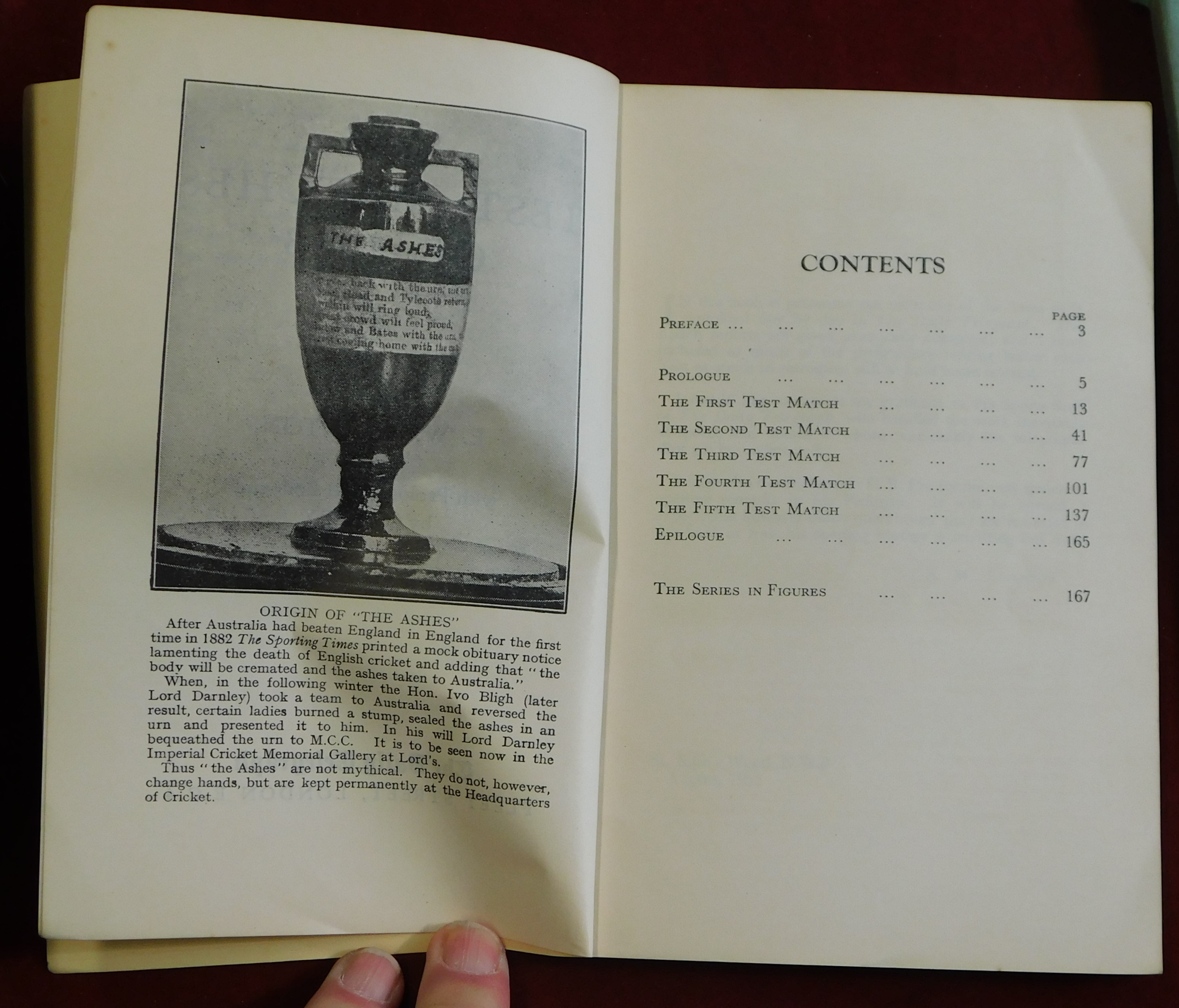 Books - England v Australia 1877-1939 by E. Roberts, The Test Matches of 1983 by E.N. Swanton, The - Image 3 of 3