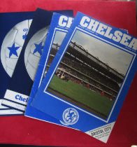 A collection of all 6 Anglo Scottish Cup match programmes that Chelsea played at Stamford Bridge v