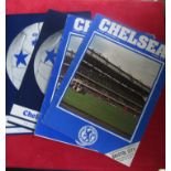 A collection of all 6 Anglo Scottish Cup match programmes that Chelsea played at Stamford Bridge v