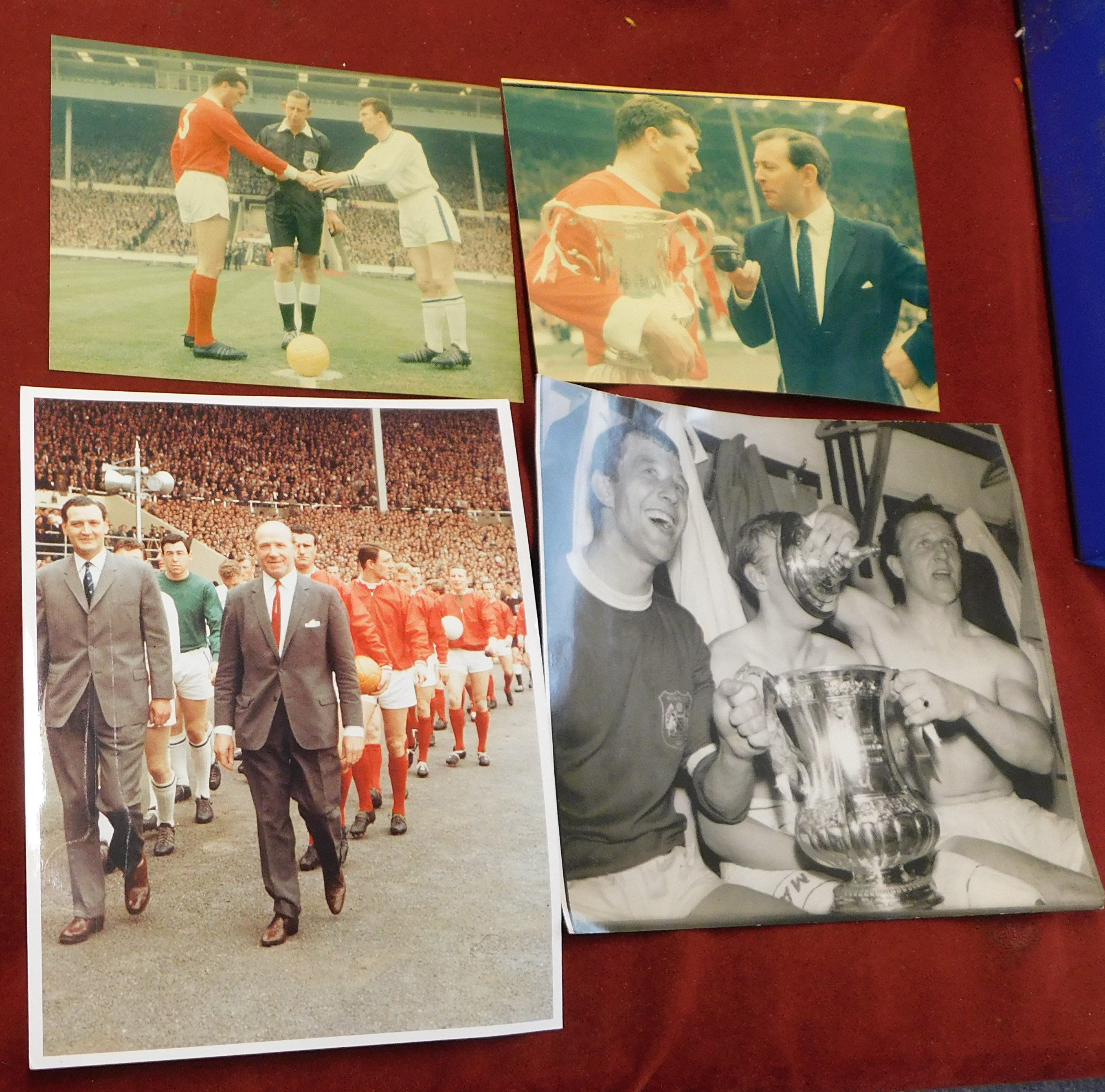 FA Cup Final Leicester City v Manchester United 1963 - a collection of ephemera from the Final - Image 2 of 7