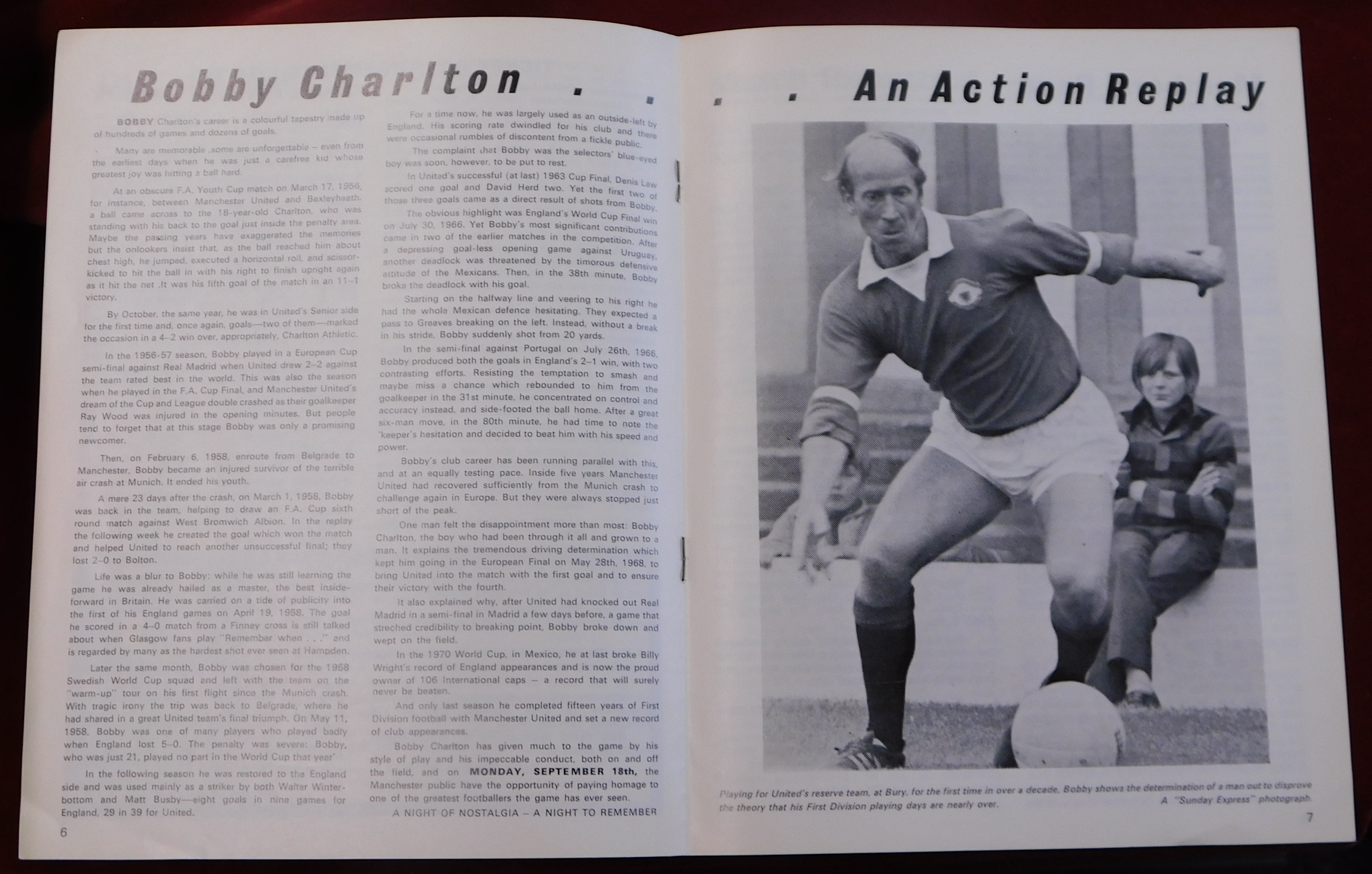 A collection of 18 Manchester United fan magazines from the 1970s. There are 4 Fan Club Magazines - Bild 2 aus 4