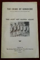 1951 - "The Crime of Genocide" (A plea for ratification of the Genocide Pact) by The Serbian