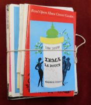 Programmes (20) of different Opera House's in London, all dating back to the 70s in good condition.