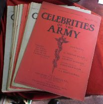 1900 Celebrities of the Army In 13 volumes published by G. Newnes. Each volume containing 4 large