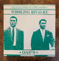 OASIS INTERVIEW 7” SINGLE A vinyl 7” single titled 'Wibbling Rivalry' on Fierce Panda Records,