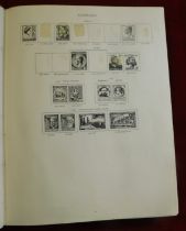 King George VI Stanley Gibbons Illustrated Album, collection remove4d (ready to fill in). Cover poor