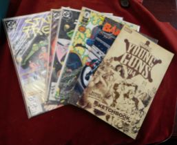 Comic Books-Mixed lot includes DC Comics Star Trek TOS No.29,31,30 & Marvel, Sketchbook, Barb Wire -