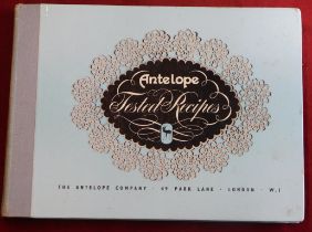 Antelope Tasty Recipes - Park Lane London - very interesting recipes inside 1960s - excellent