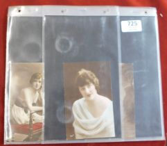 Postcards - Selection of (11) portrait cards early 1900's some named Dorothy Haswell, Gwenyth