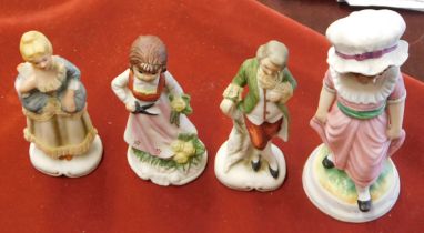 China Figures (4) good condition