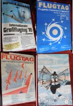 Poster-Aircraft Poster-Coloured-Bayreuth-Bindlacher-berg-Internationaler-Grobflugtag 85-September